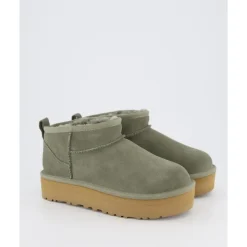 Mini Platform Verde Muschio Scarpe Bambini