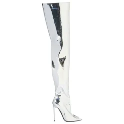 Mirror Boots Hi-Heels Overknees Gothic