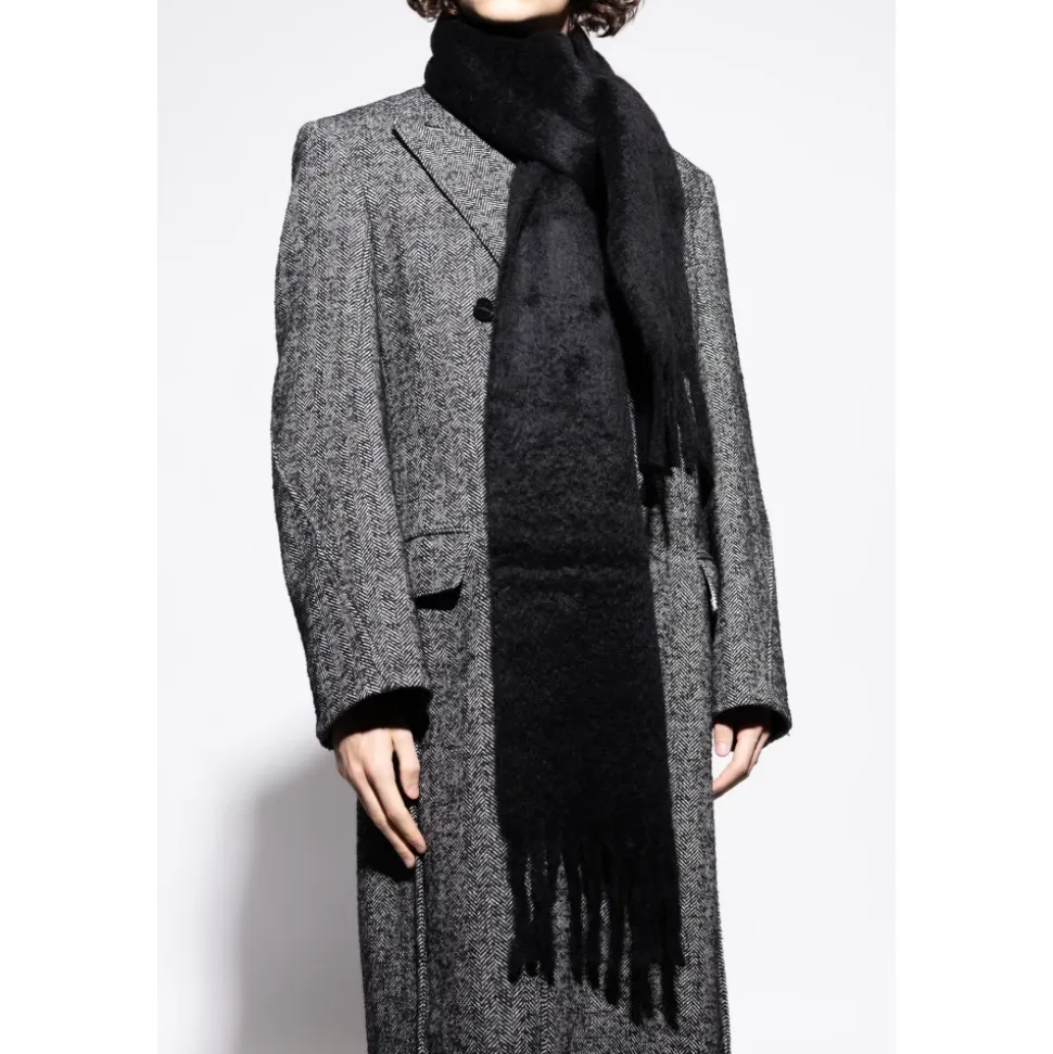 Mohair Logo Scarf