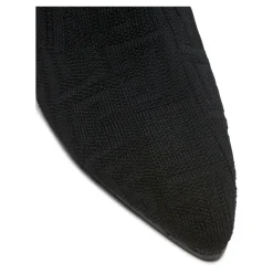 Moneta Mesh Thigh Boots with Monogram