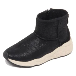 Moon Glitter Shearling Scarpa Effetto Lucido