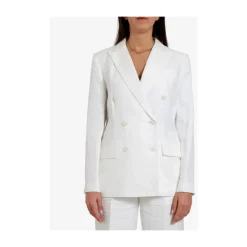 Narain Blazer doppiopetto in misto lino