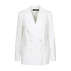 Narain Blazer doppiopetto in misto lino