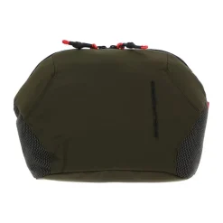Necessaire da Viaggio Unisex in Pelle Verde