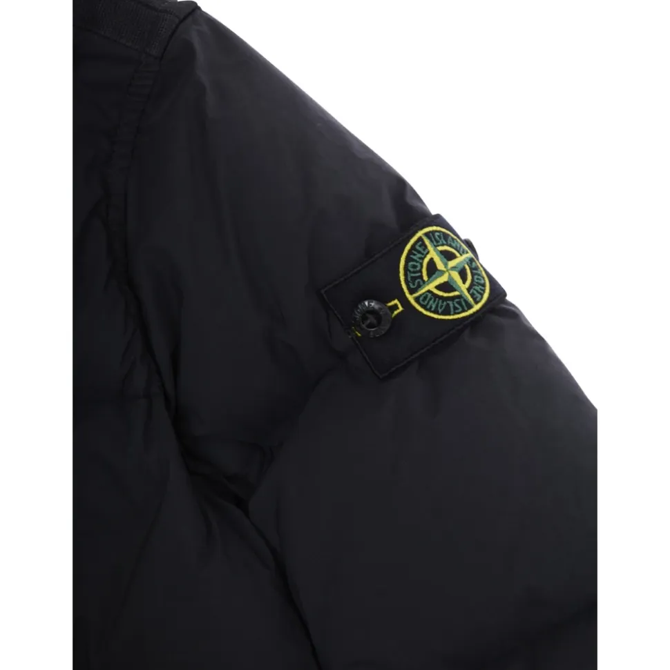 Nero Bambini Parka Corto Cappotto