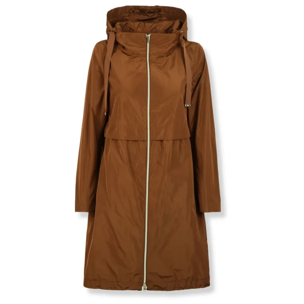 New Techno Taffeta Long Parka