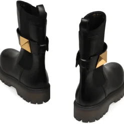 One Stud Leather Chelsea Boots