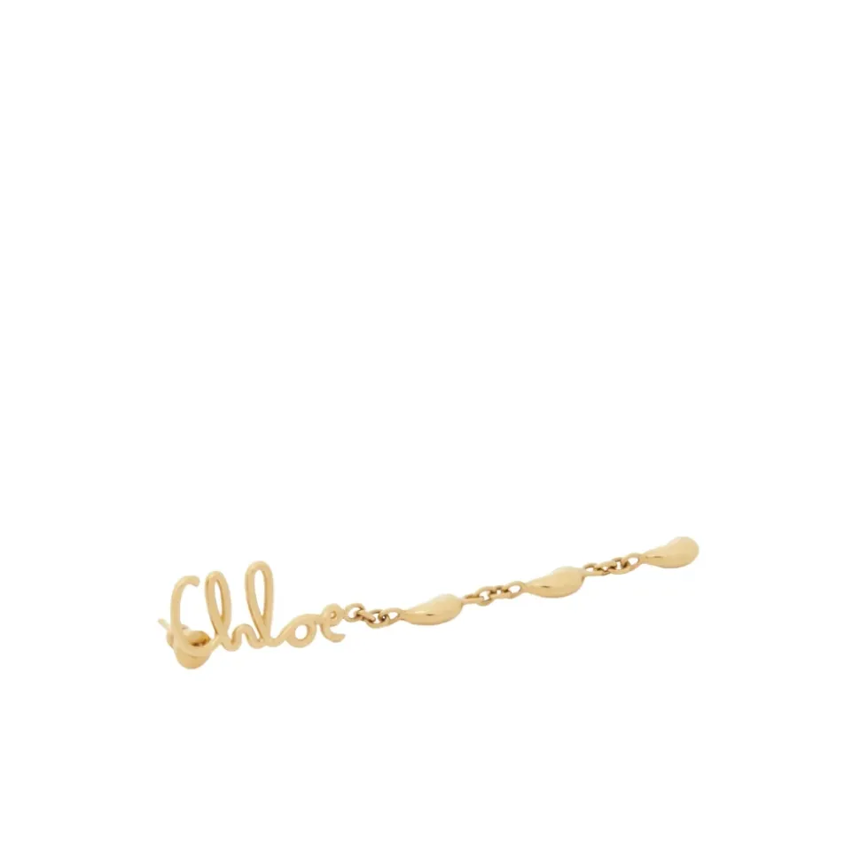 Orecchini Golden Bijoux con Logo Inciso