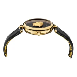 Orologio da donna Palazzo Empire 39 mm Medusa sul quadrante Cinturino in pelle VECO01420