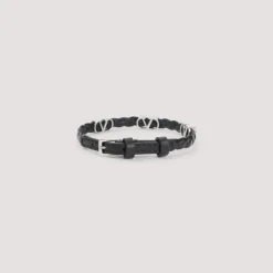 Ovalette Leather Bracelet