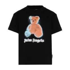 Palm Angels T-shirts and Polos Black