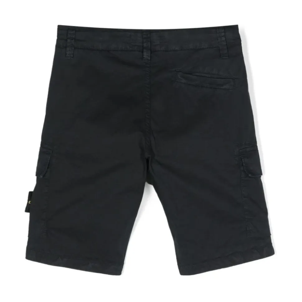 Pantaloncini Cargo con Patch Compass