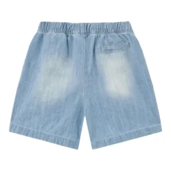 Pantaloncini con applicazione orso