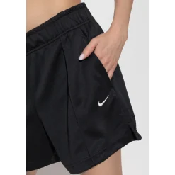Pantaloncini da allenamento in poliestere a vita media