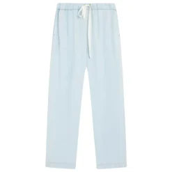 Pantalone Buddy in chambray con elastico