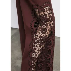 Pantalone in mussola di cotone