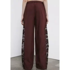 Pantalone in mussola di cotone