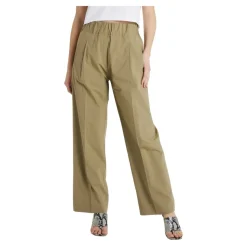 Pantalone largo in cotone