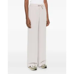 Pantaloni ampi e fluidi con coulisse