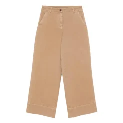 Pantaloni ampi in cotone