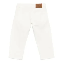 Pantaloni Avorio per Ragazzi AW25