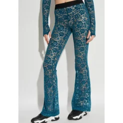Pantaloni a Zampa in Pizzo