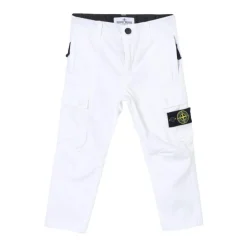 Pantaloni cargo beige alla moda per bambini