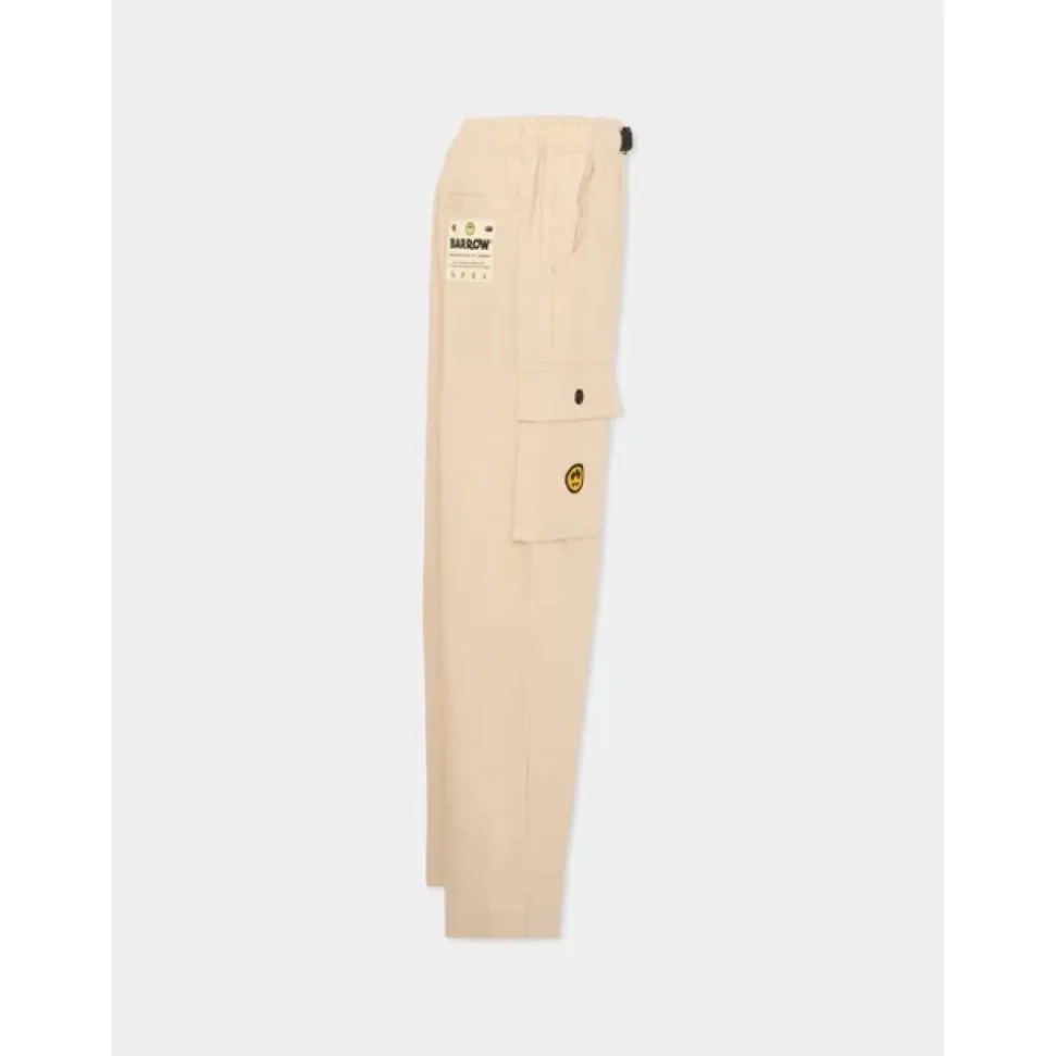Pantaloni Cargo con Cintura