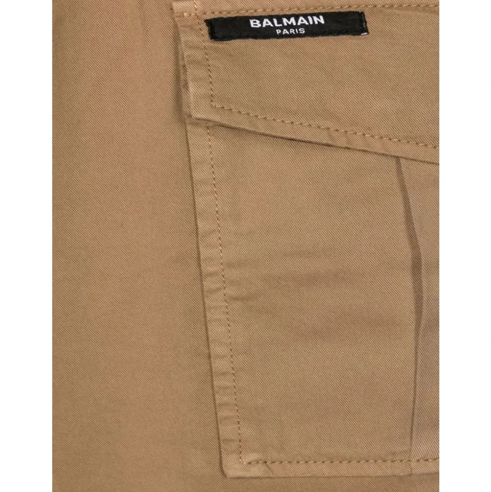 Pantaloni Cargo in Cotone