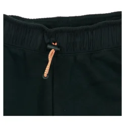 Pantaloni Cargo in Pile Nero/Bianco