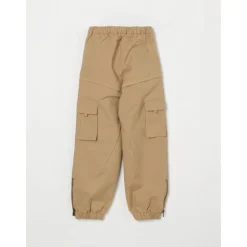 Pantaloni Cargo per Bambini con Orlo a Cappuccio