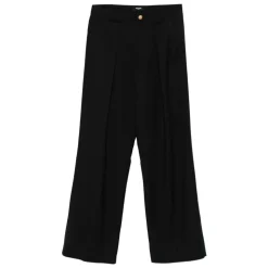Pantaloni casual in cotone arancione