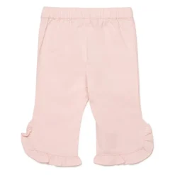 Pantaloni con Orlo a Volant
