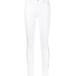 Pantaloni con ricamo logo