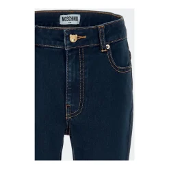 Pantaloni Elasticizzati in Denim