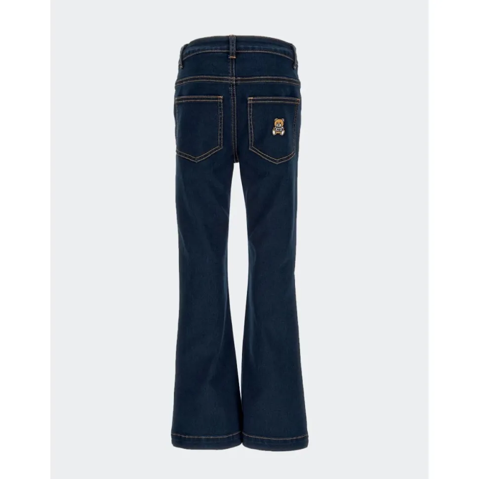 Pantaloni Elasticizzati in Denim