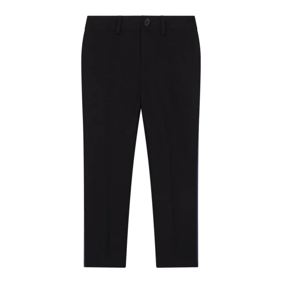 Pantaloni Eleganti Blu Scuro