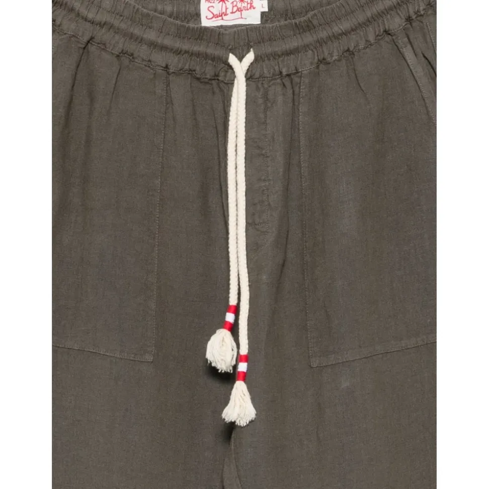 Pantaloni in Lino Calais