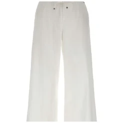 Pantaloni in Popeline di Cotone Smart