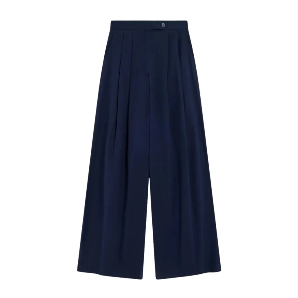 Pantaloni in Popeline di Cotone
