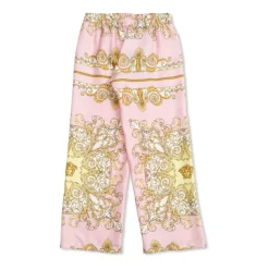 Pantaloni in Seta Ampi