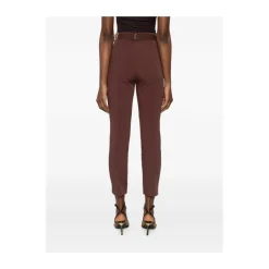 Pantaloni in Tessuto Tecnico Bi-Elastico con Cintura