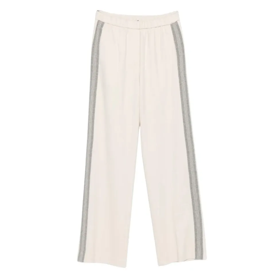 Pantaloni Tuta a Righe Laterali