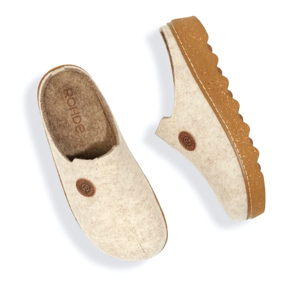 Pantofole Grigie Calde Foderate Donna