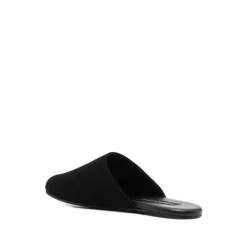 Pantofole in Pelle Scamosciata