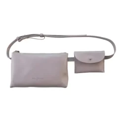 Petra, marsupio in pelle beige