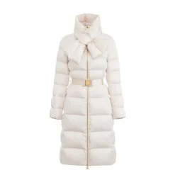 Piumino in tessuto voile jacquard
