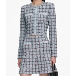 Plaid Mini Skirt