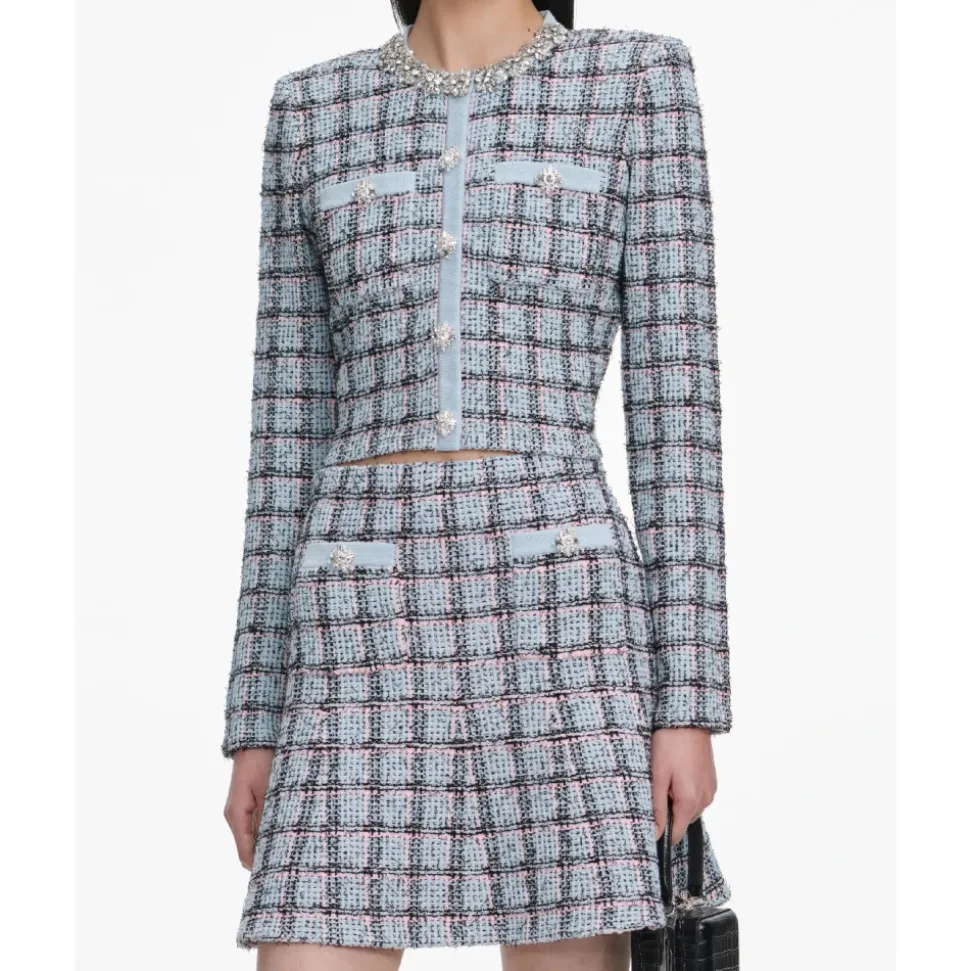 Plaid Mini Skirt