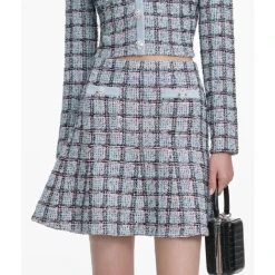 Plaid Mini Skirt